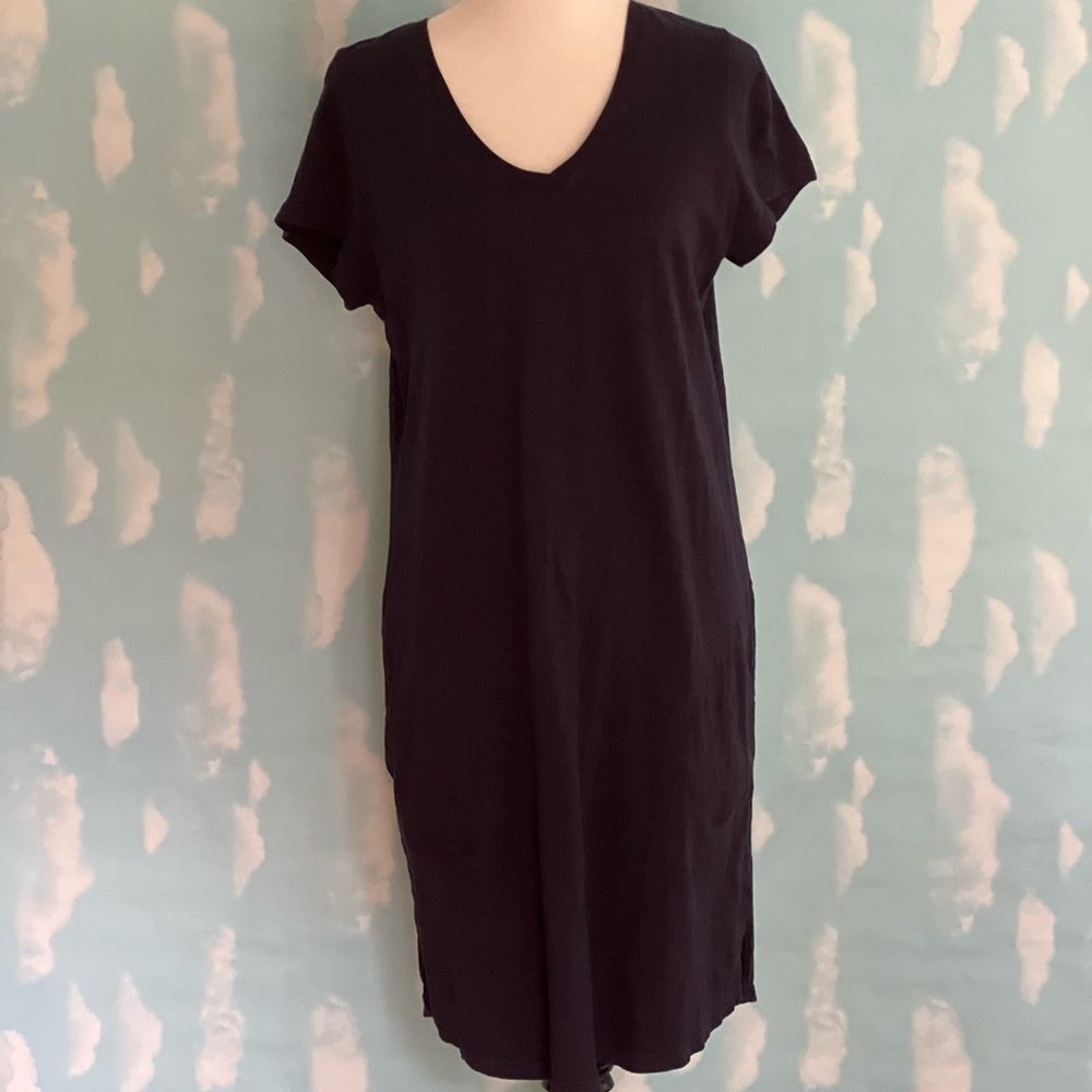 J.Jill navy blue dress